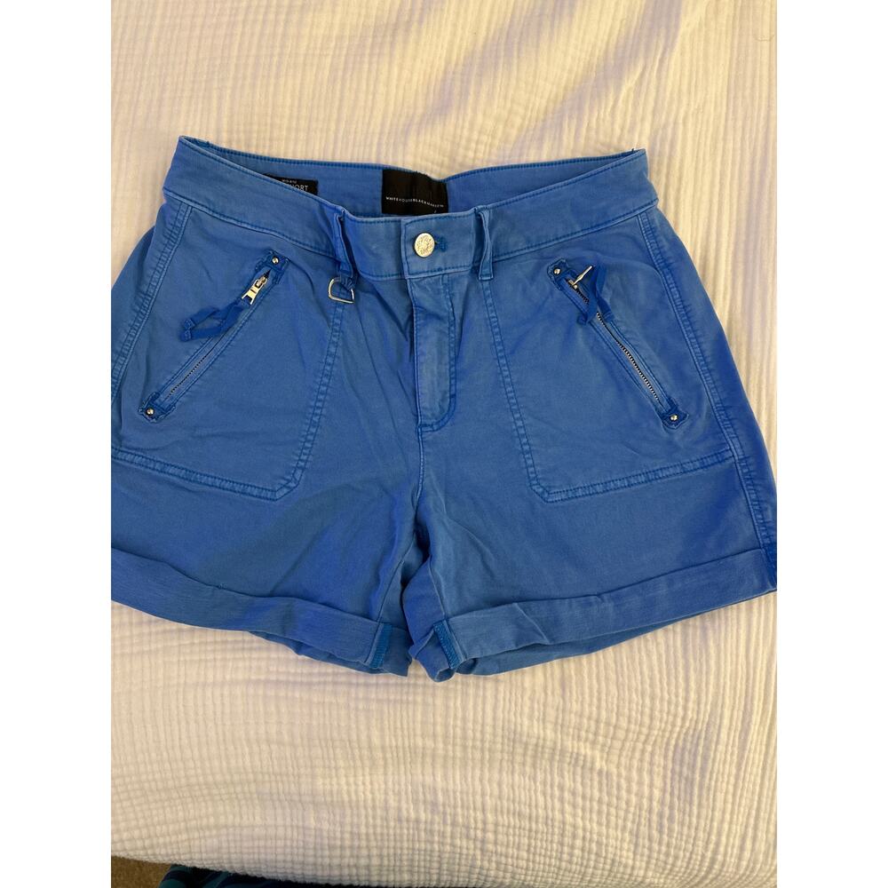 White House Black Market Blue Women Shorts